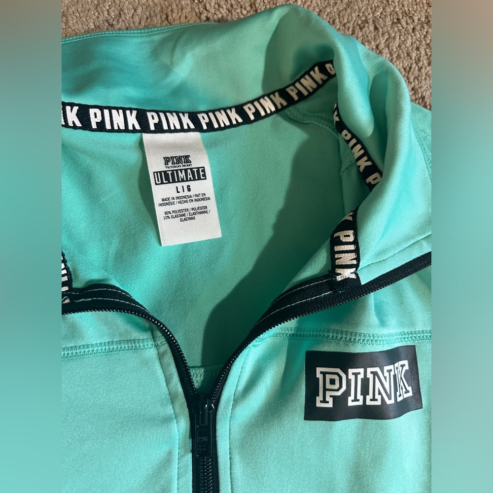 Pink Ultimate Pullover Quarter Zip - image 3